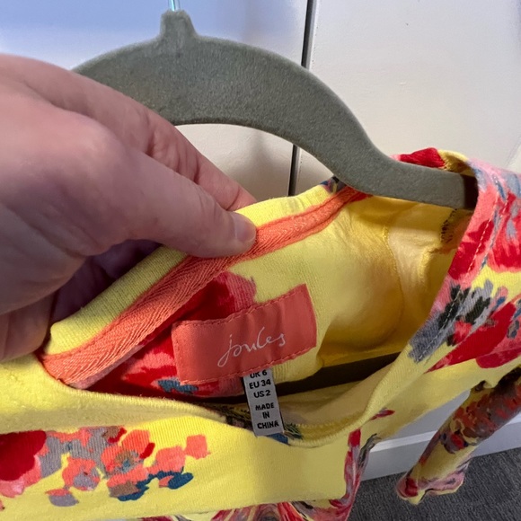Joules 3/4 length floral top - Picture 2 of 4